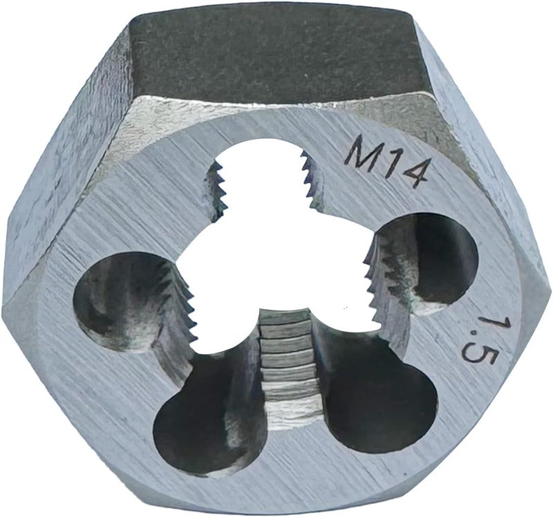 M14 x 1.5 Hex Die Rethreading Die Thread Die Carton Steel For Right Hand